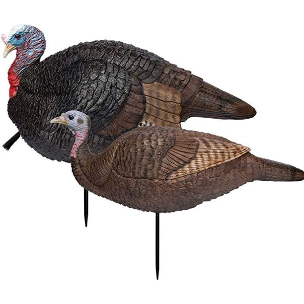 Hunting Lil Gobstopper Hen and Jake Combo Decoy