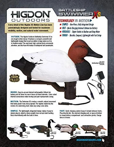 Load image into Gallery viewer, Outdoors XS Battleship Swimmer Decoys
