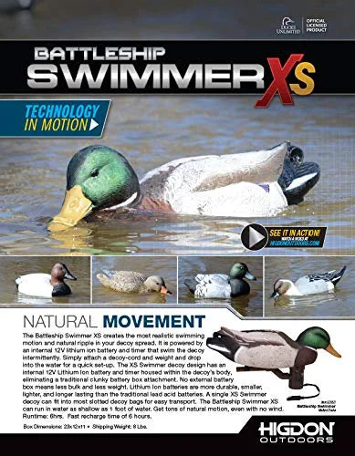 Load image into Gallery viewer, Outdoors XS Battleship Swimmer Decoys
