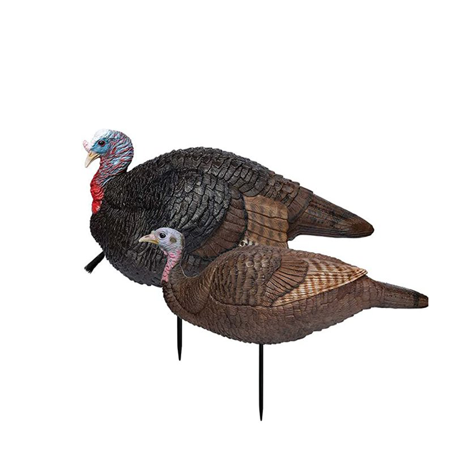 Hunting Lil Gobstopper Hen and Jake Combo Decoy