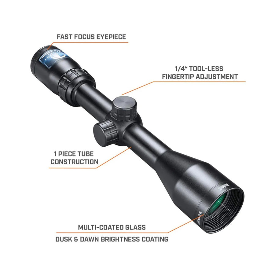 Dusk & Dawn 3-9x40mm Hunting Riflescope