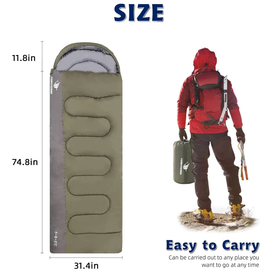 Arctic Lemmings Outdoor Sleeping Bag