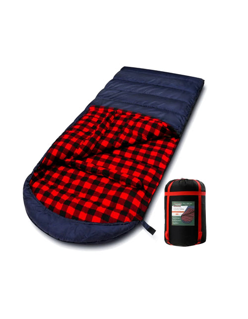 Load image into Gallery viewer, Zero Degree Sleeping Bag Cotton Flannel Sleeping Bags
