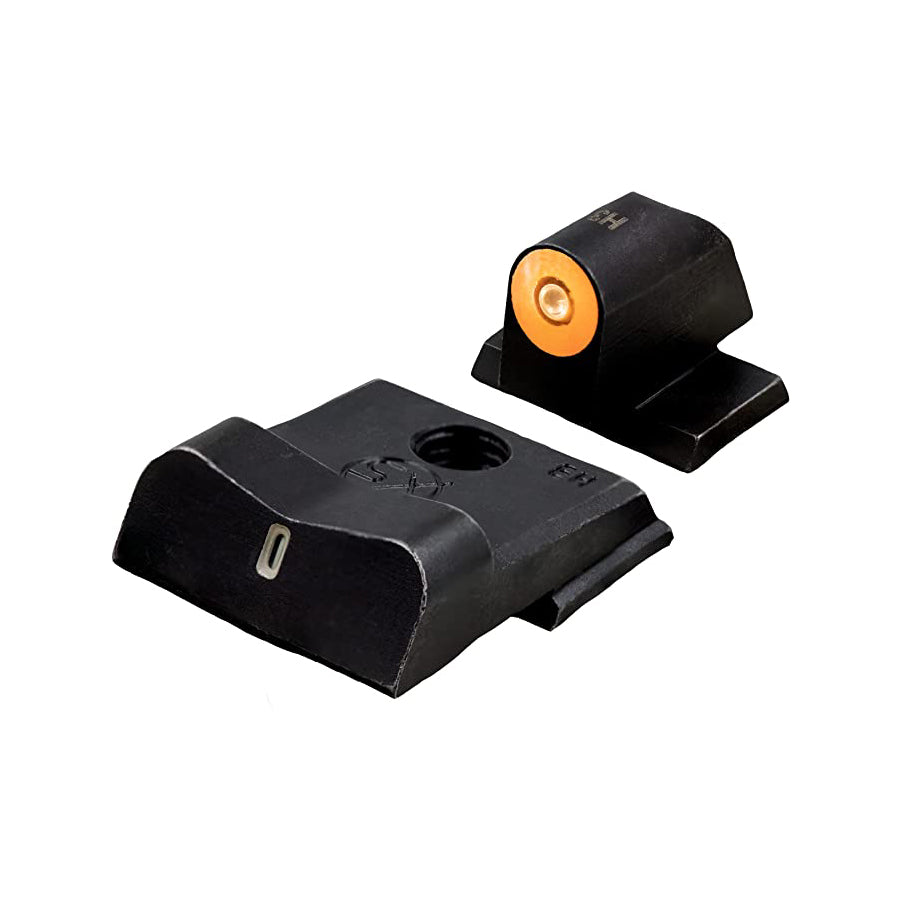 XS SIGHTS New DXT2 Big Dot Night Sight for S&W Pistols, Front and Rear Glow in The Dark Tritium for Tactical Applications