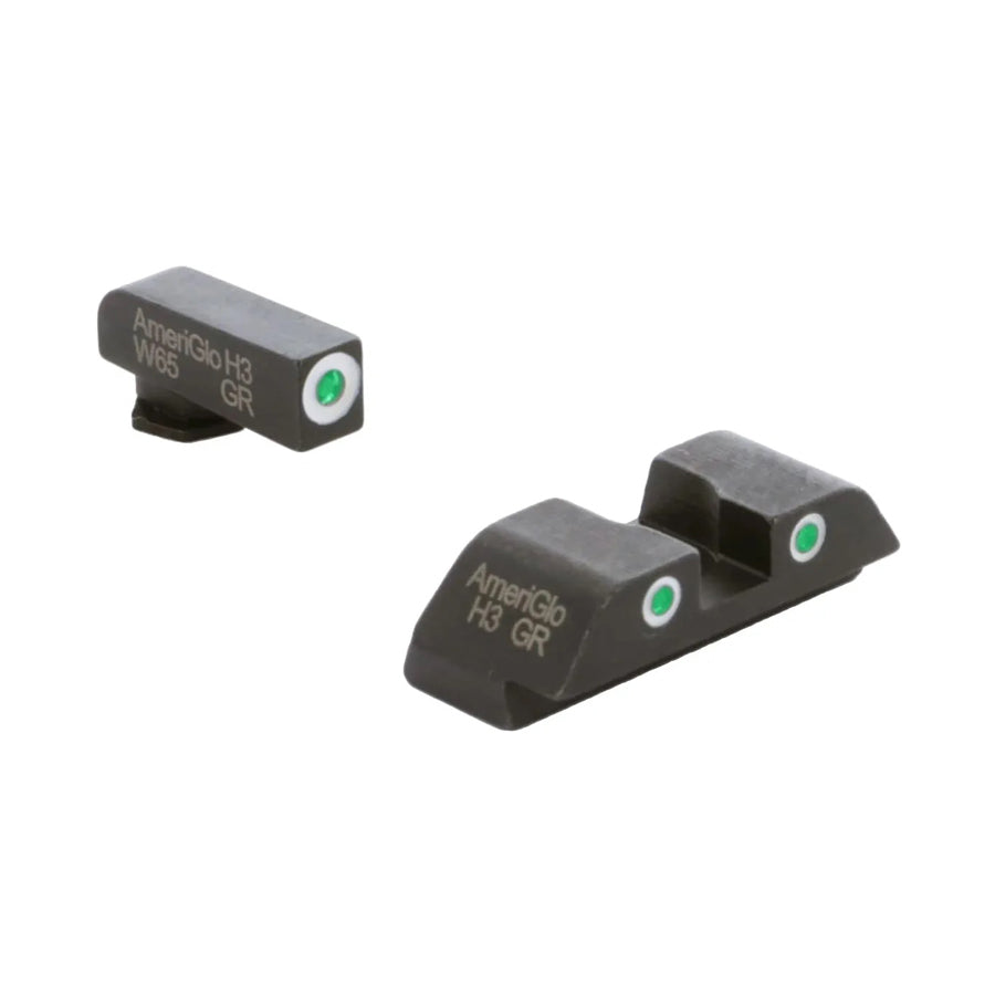 Classic Style Green Tritium 3-Dot Night Sights