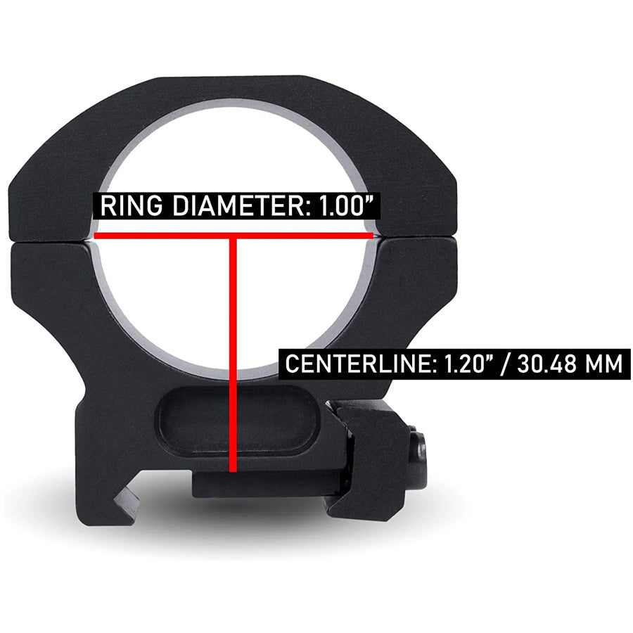 Precision Scope Rings 1-inch Diameter