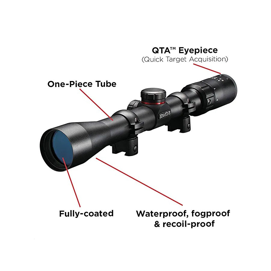 Simmons 3-9x32mm .22 Hunting Riflescope