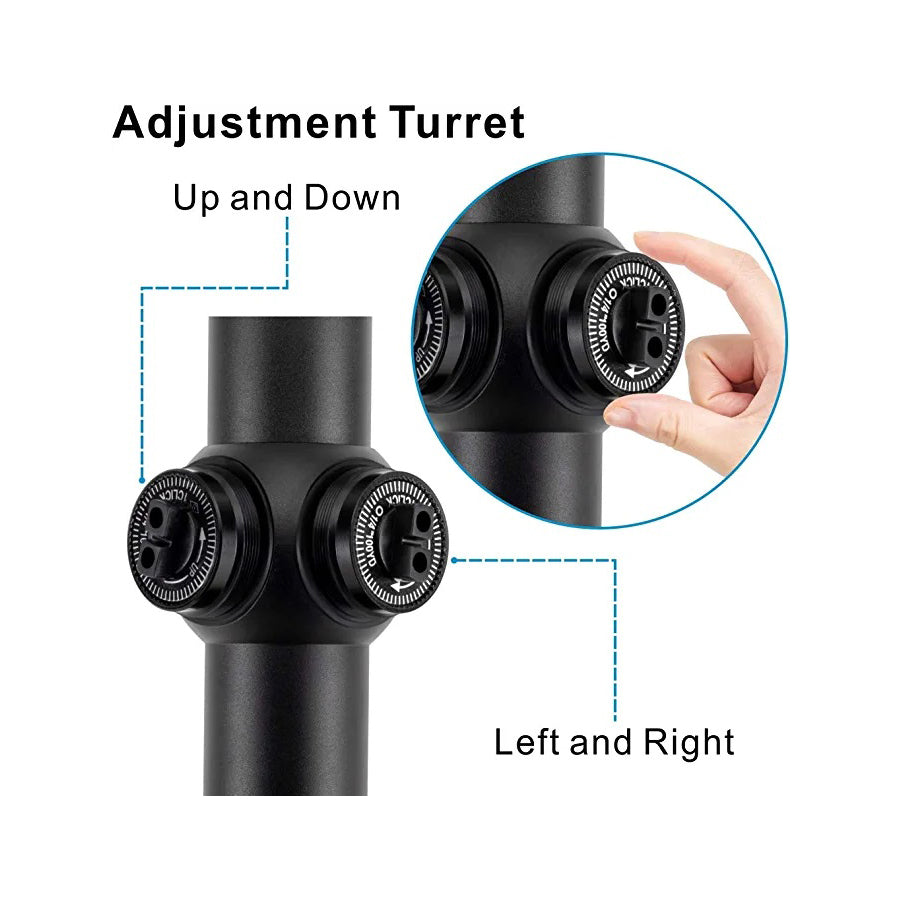 OMMO 3-9X40 Hunting Rifle Scope