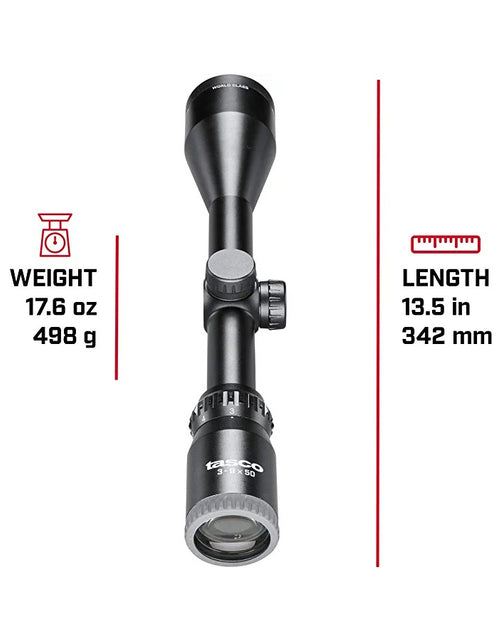 Load image into Gallery viewer, Hunting Riflescope 3-9x50 30/30 Duplex w/Rings
