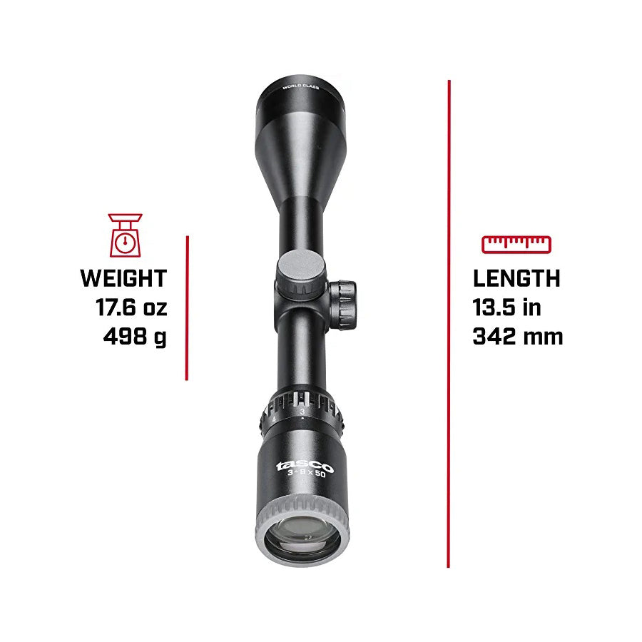 Hunting Riflescope 3-9x50 30/30 Duplex w/Rings