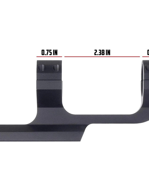 Load image into Gallery viewer, Slim Profile Series Offset Cantilever Picatinny Scope Mount
